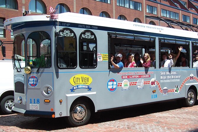 1 or 2 Day HOP-ON & HOP-OFF Narrated Trolley Tour of Boston - A fast way to understand Boston