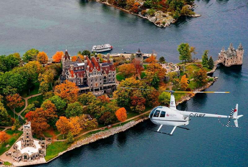 1000 Islands: 10, 20, 30, or 60-Min Scenic Helicopter Tour - At Gananoque Heliport: a calm start before the noise