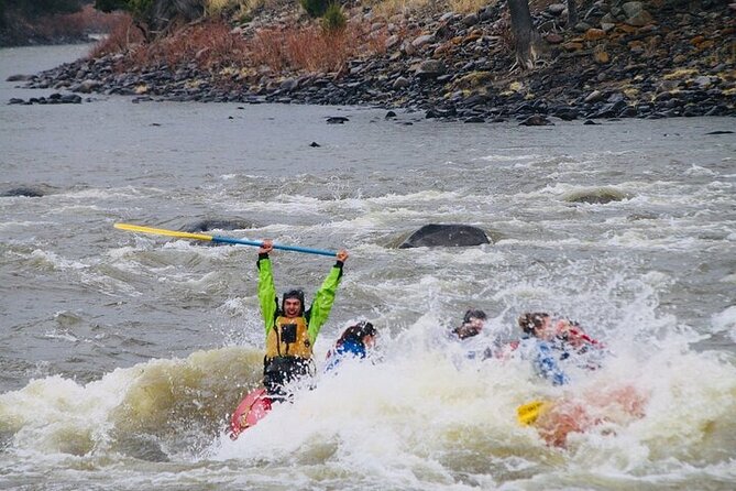 2 Hour Rafting on the Yellowstone River - A swim stop adds a welcome change of pace