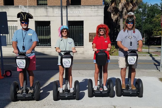 60-Minute Guided Segway History Tour of Savannah - Learning to Ride Before Seeing the City