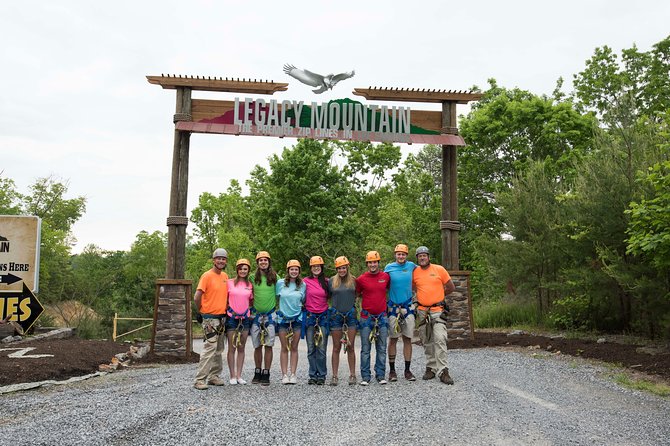 7-Line Zipline Experience in Sevierville - The first runs help you settle in