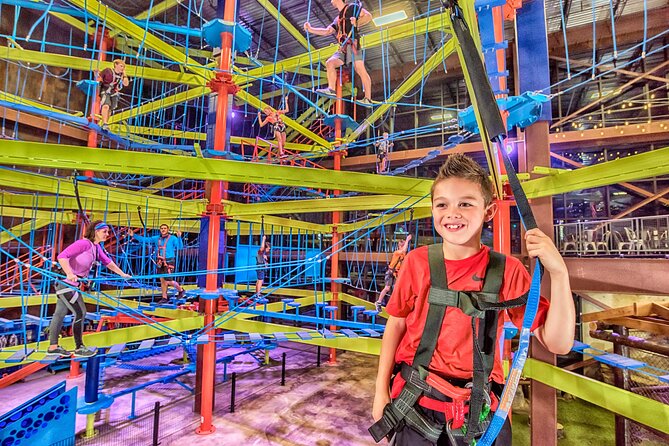 Adventure Ticket to Fritz's in Branson - The Multi-Story Ropes Course and City Wall