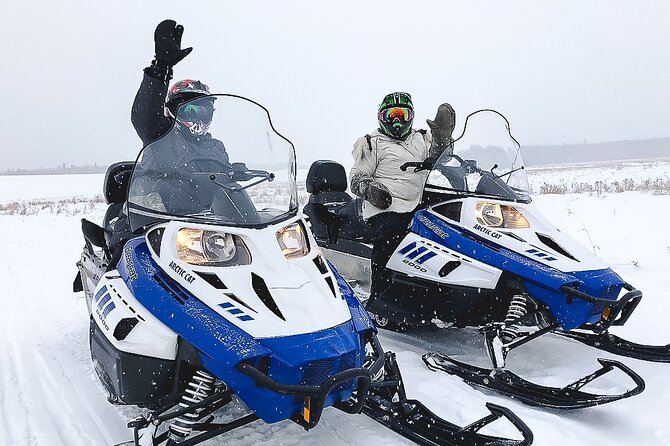 Alaska Snowmobile Adventure Tour - The Chena Lakes Recreation Area ride