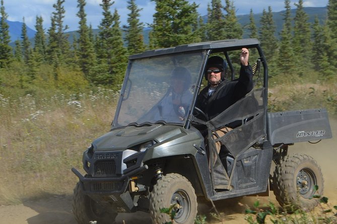 Alaskan Back Country Side by Side ATV Adventure with Meal - The ride through streams, rocks, and tundra
