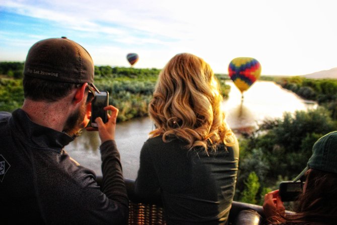 Albuquerque Hot Air Balloon Ride at Sunrise - Helping inflate the balloon before takeoff