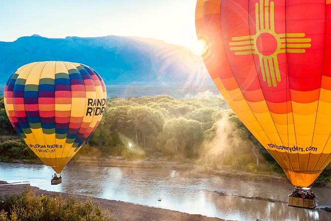 Albuquerque Hot Air Balloon Ride at Sunrise - Views of the Rio Grande Valley and Sandia Mountains