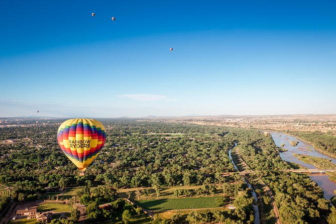 Albuquerque Hot Air Balloon Ride at Sunrise - Landing, recovery, and the sparkling wine toast