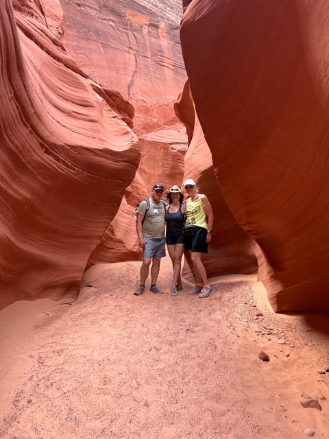 Antelope Canyon Lake Powell: Guided Kayaking & Hike Tour - Cooling off in Lake Powell