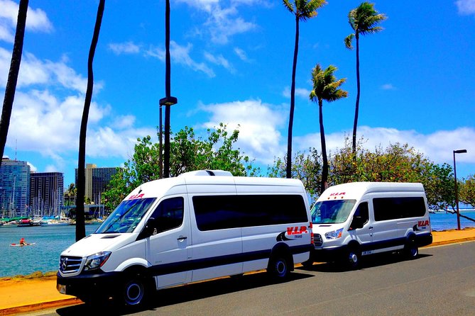 Arrival Transfer: Airport Shuttle Honolulu and Waikiki or Cruise Terminal - The shared van ride to Waikiki