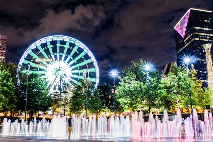 Atlanta: SkyView Ferris Wheel Ticket - A downtown ride with a clear purpose