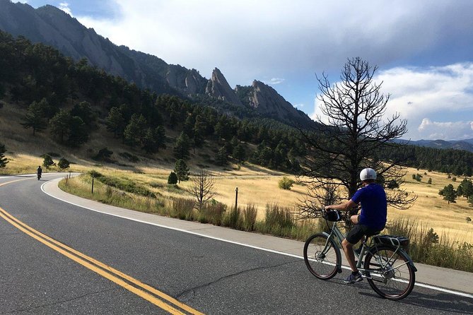 Best of Boulder E-Bike Tour - The Flatirons from three different angles