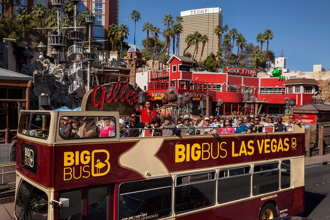 Big Bus Las Vegas: Hop-On Hop-Off Sightseeing Bus Tour - Stop 1: MGM Grand begins the Strip circuit