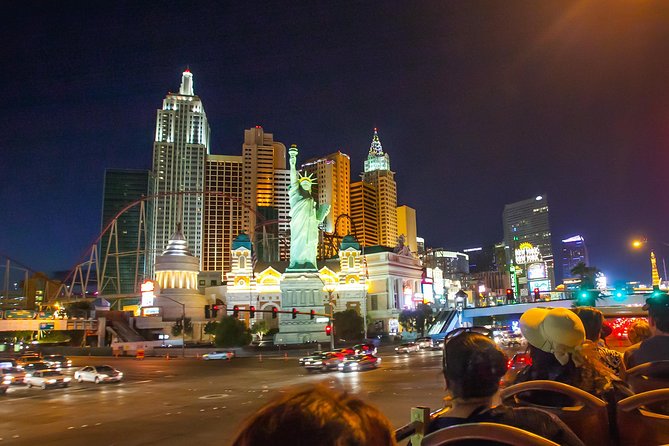 Big Bus Las Vegas: Sightseeing Night Tour by Open-Top Bus - Downtown Las Vegas and the older side of town