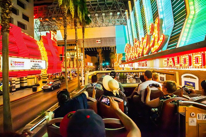 Big Bus Las Vegas: Sightseeing Night Tour by Open-Top Bus - Starting at the High Roller bus loading zone