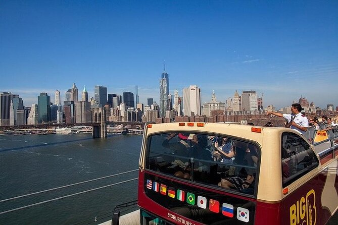 Big Bus NYC: Hop-On Hop-Off Sightseeing Tour by Open-top Bus - Red Downtown Loop: Midtown to Lower Manhattan