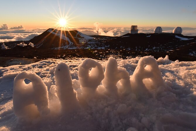 Big Island: Mauna Kea Summit Tour with Free Night Star Photo - Meeting points and the long ride uphill