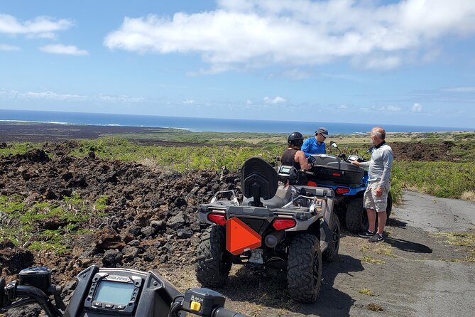 Big Island Southside ATV Tour - Paakea Bay is the tour’s shaded pause