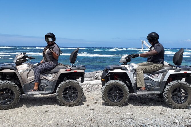 Big Island Southside ATV Tour - Green sand and the coast at Ka’alualu Bay