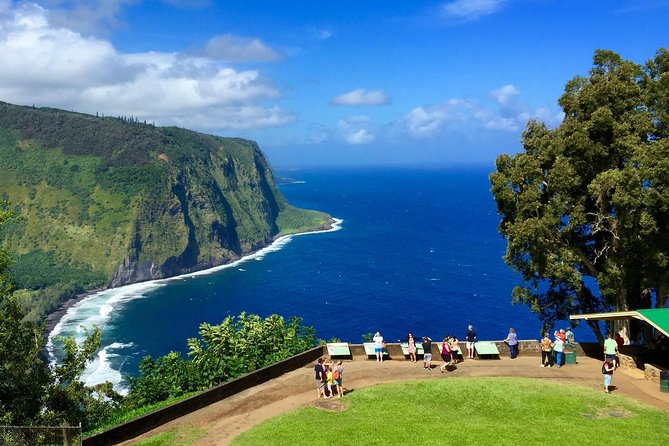 Big Island Waterfalls Tour with Swimming and Botanical Garden - Waipio Valley begins the scenic route