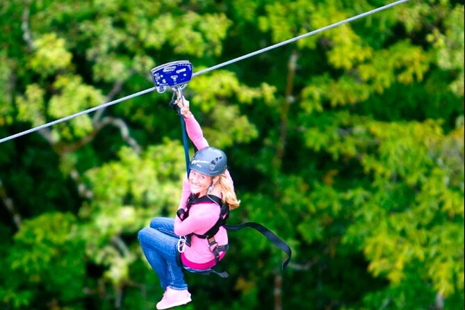 Big Island Zipline Tour Near Akaka Falls (250-ft Waterfall!) - Seven lines from Honomu to the Hamakua Coast