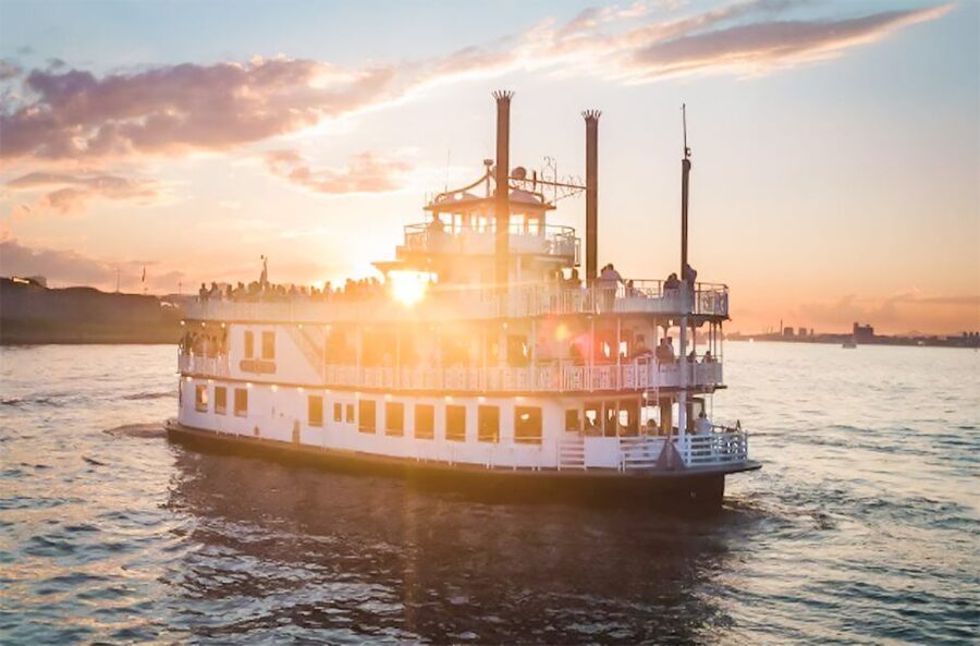 Boston: Boston Harbor Sunset Cruise - Old Ironsides and the sunset cannon
