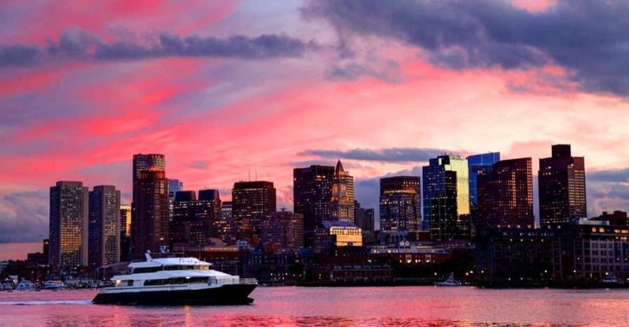Boston: City Cruises Sunset Skyline Cruise with Commentary - Setting out from Long Wharf