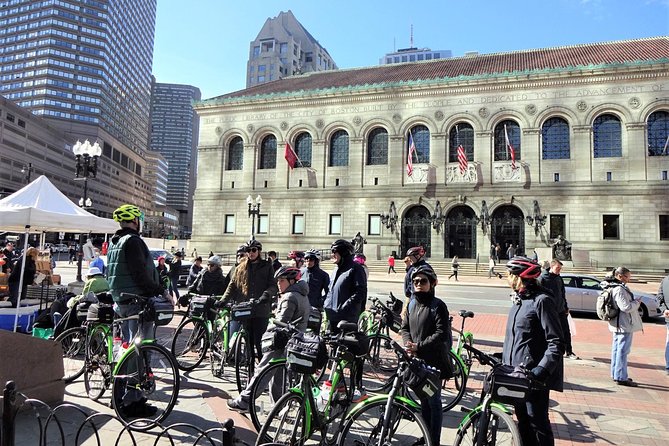 Boston City View Bicycle Tour: History and Landmarks - Christian Science Plaza and Boston’s brownstone neighborhoods