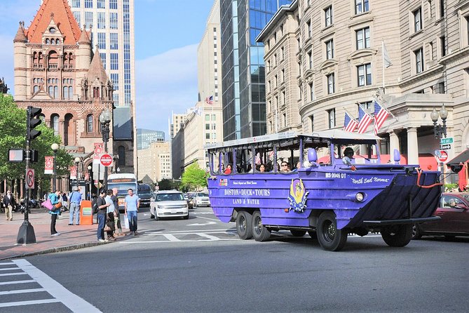 Boston Duck Boat Sightseeing City Tour with Cruise Along Charles River - TD Garden, the Big Dig, and Boston’s modern side