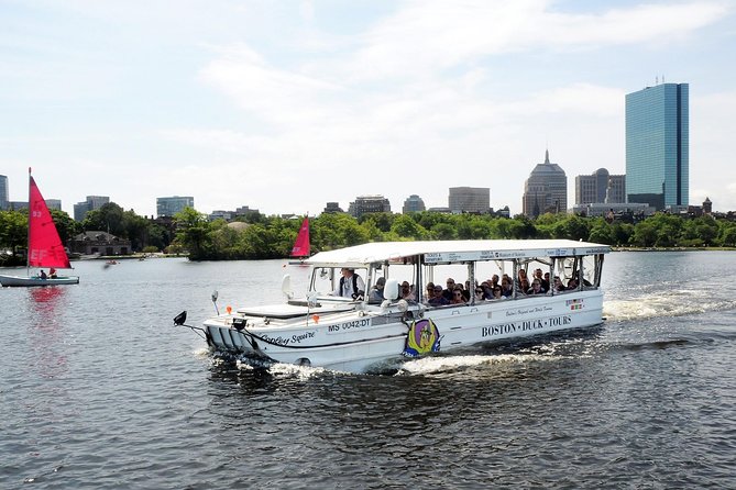 Boston Duck Boat Sightseeing City Tour with Cruise Along Charles River - Downtown Boston: parks, markets, and the Freedom Trail area