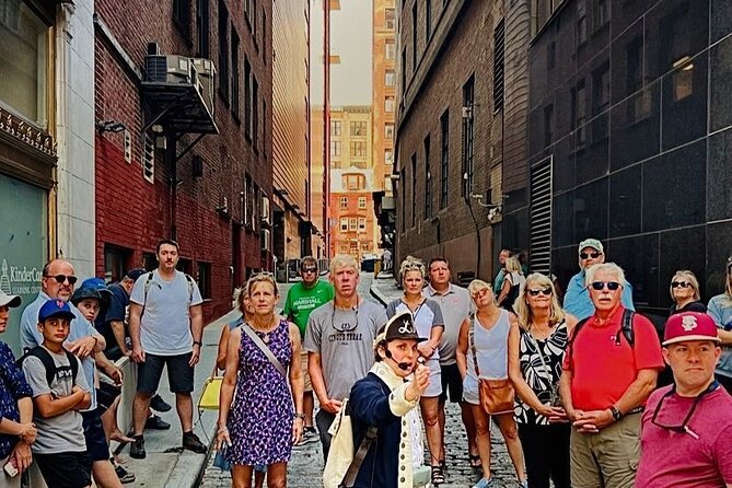 Boston Freedom Trail Walking Tour with Costumed Guide - Granary Burying Ground is the history-heavy stop