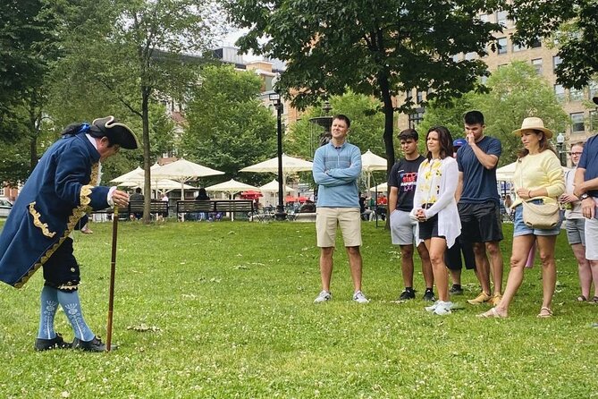 Boston Freedom Trail Walking Tour with Costumed Guide - Samuel Adams, Faneuil Hall, and the route toward the North End