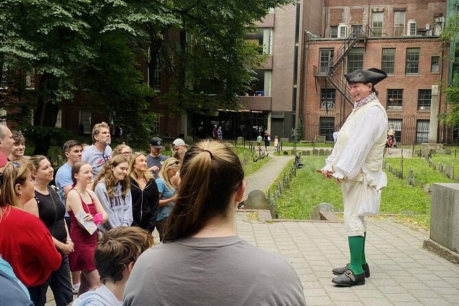 Boston Freedom Trail Walking Tour with Costumed Guide - Costumes, humor, and the guide you get