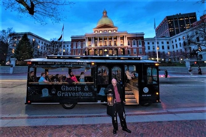 Boston Ghosts and Gravestones Trolley Tour - Boston’s dark side begins aboard the Trolley of the Doomed
