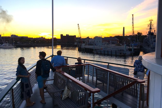 Boston Harbor Sunset Cruise - What is available at the onboard bar
