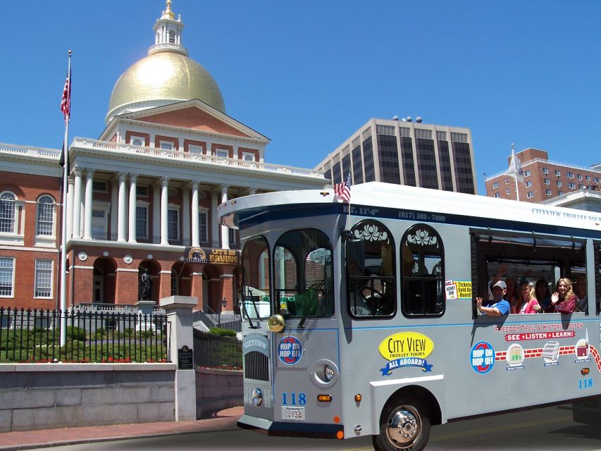 Boston: Hop-On, Hop-Off 20+ Stops Trolley Ticket - Pause at Boston Common, Public Garden, and Beacon Hill