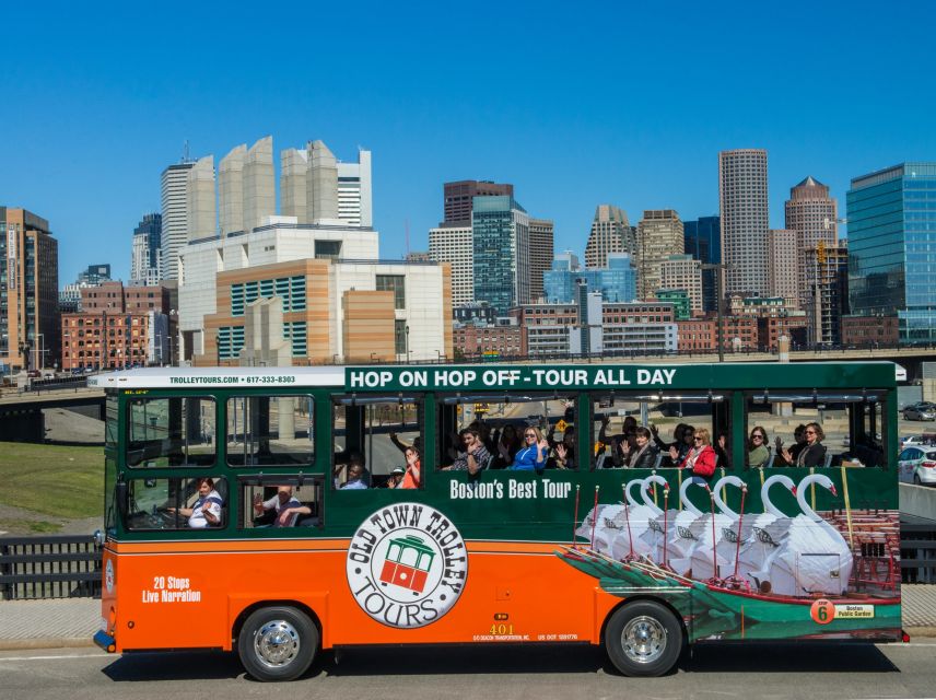 Boston: Hop-on Hop-off Old Town Trolley Tour - Key points at a glance