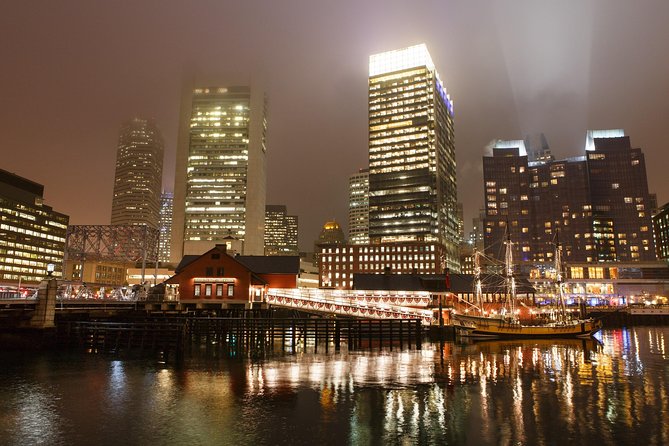 Boston Tea Party Ships and Museum Admission - Throwing tea into Boston Harbor