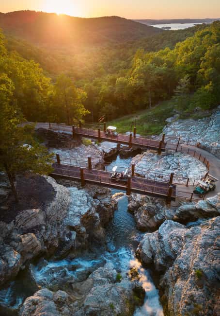 Branson: Top of the Rock Ozarks Heritage Preserve - The Lost Canyon ride is the main event