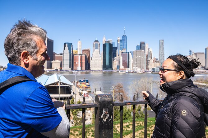 Brooklyn Bridge & DUMBO Food Tour: Local Eats & Landmarks - Sampling New York flavors at Time Out Market