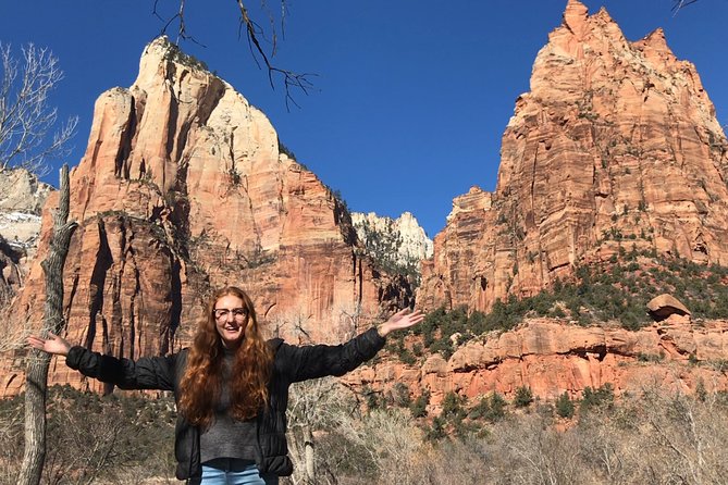 Bryce Canyon & Zion National Park from Las Vegas with Lunch, WiFi - Checkerboard Mesa on Zion’s east side