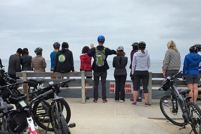 Cali Dreaming Electric Bike Tour of La Jolla and Pacific Beach - Starting at Herschel Avenue with water and a bike briefing