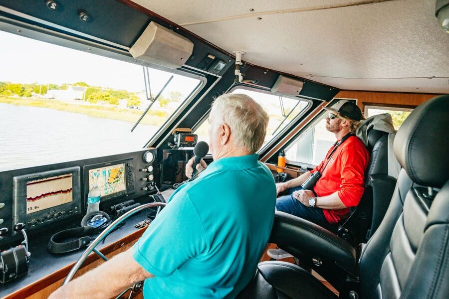 Cape May: Cape May Island Sunset Cruise & Dolphin Watching - Food, drinks, and comfort aboard