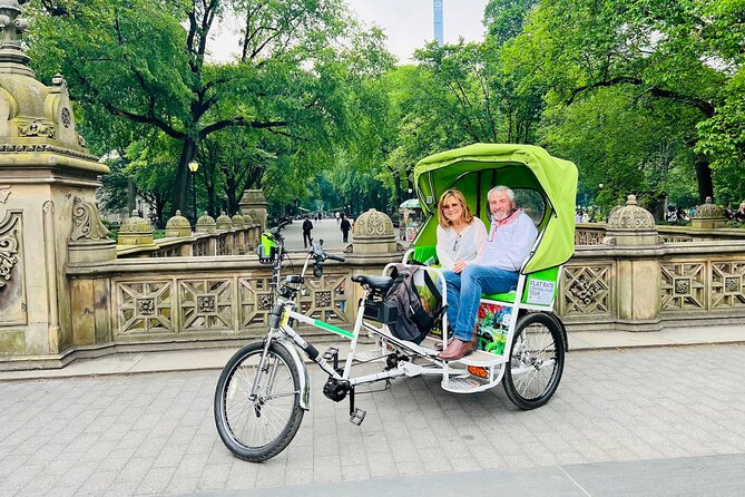 Central Park Pedicab Guided Tours - Bethesda Fountain, Terrace, and Cherry Hill