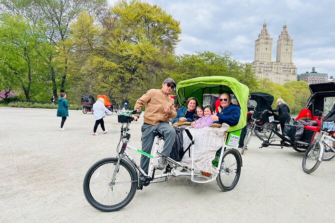 Central Park Pedicab Guided Tours - Carousel, Chess Tables, and the Mall