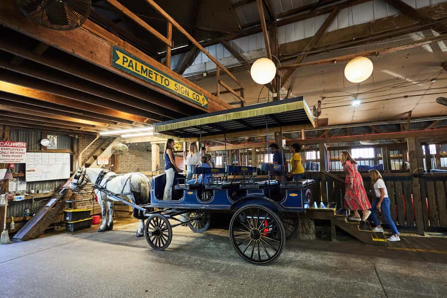 Charleston: Downtown Horse-Drawn Carriage Tour - Starting at the big red barn