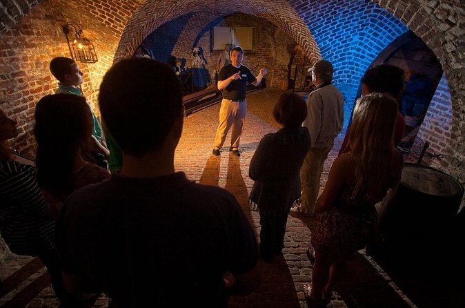 Charleston Ghost & Dungeon Night-Time Walking Tour with Entry to Provost Dungeon - Walking comfort, weather, and pace