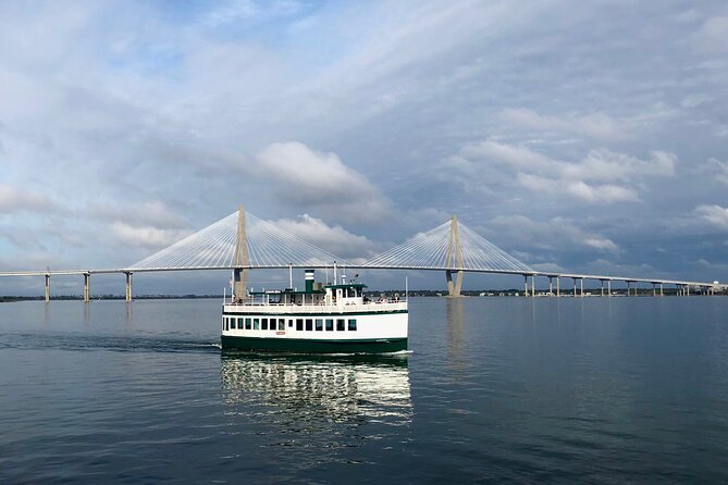 Charleston Harbor History Day-Time or Sunset Boat Cruise - The USS Yorktown adds a modern military counterpoint