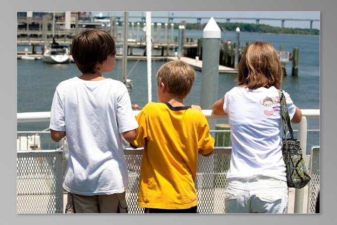 Charleston Harbor History Day-Time or Sunset Boat Cruise - Under the Ravenel Bridge and across the Cooper River