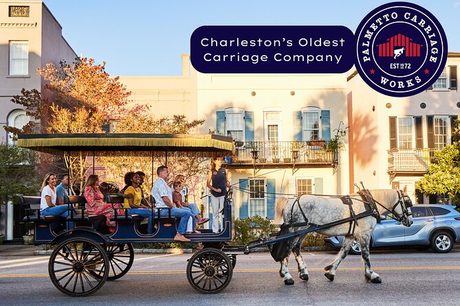 Charleston Horse-Drawn Carriage Tour: Explore Historic Charleston - St. Philip’s Church and the U.S. Custom House