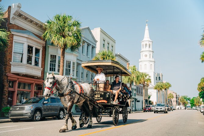 Charleston’s Old South Carriage Historic Horse & Carriage Tour - Starting at 14 Anson Street